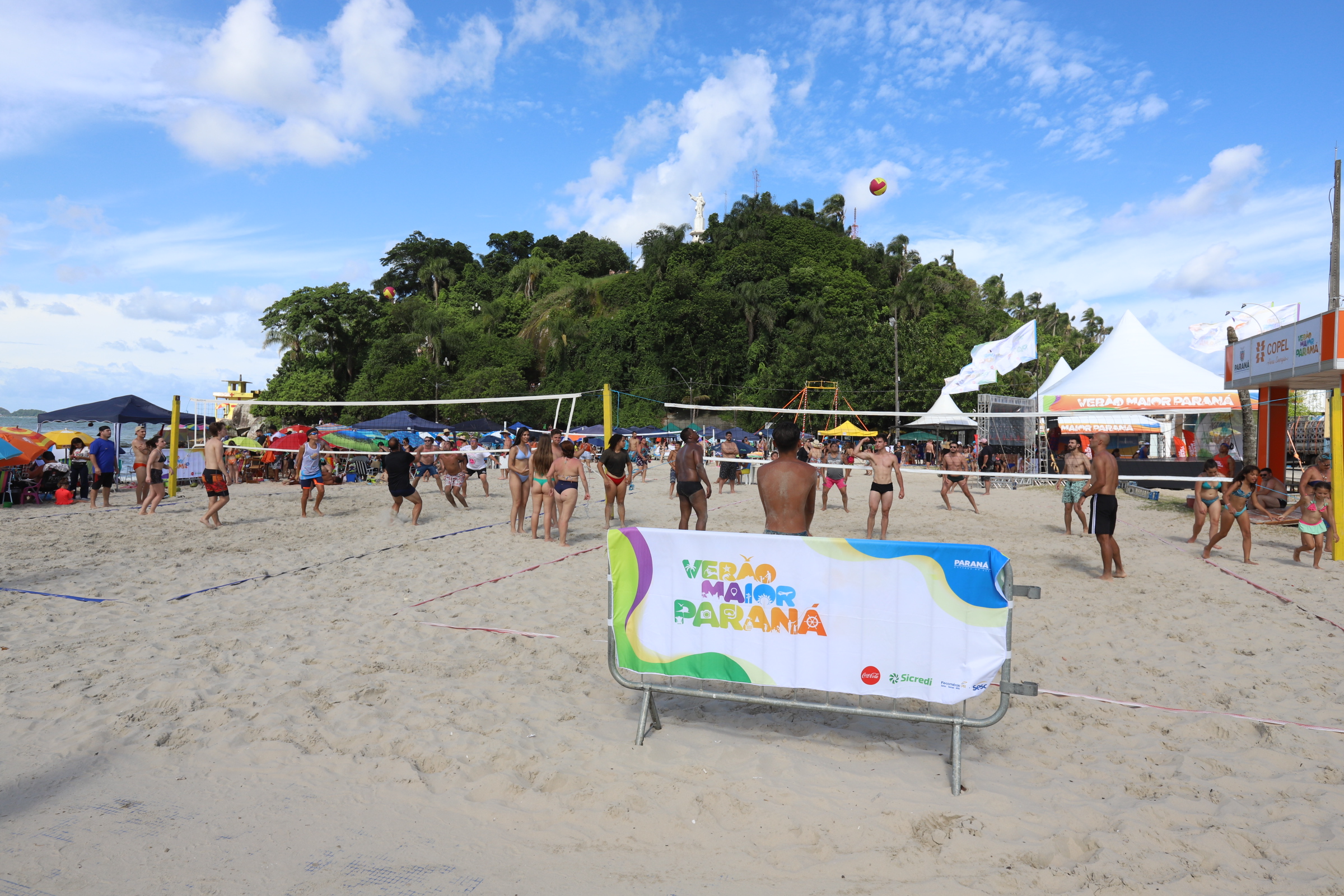 Caiobá sedia a 1ª etapa do Campeonato Paranaense de Vôlei de Praia