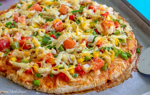 Saltfish Buljol Pizza