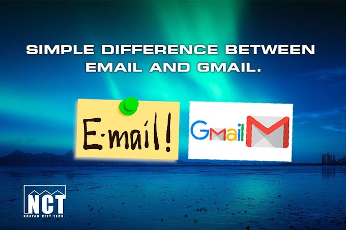 Simple Difference between Email and Gmail.