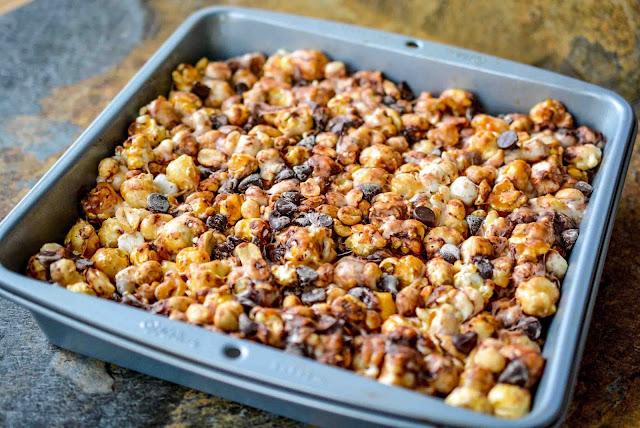 Caramel Corn Bars