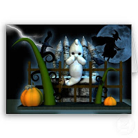 Halloween Baby Ghost Cards