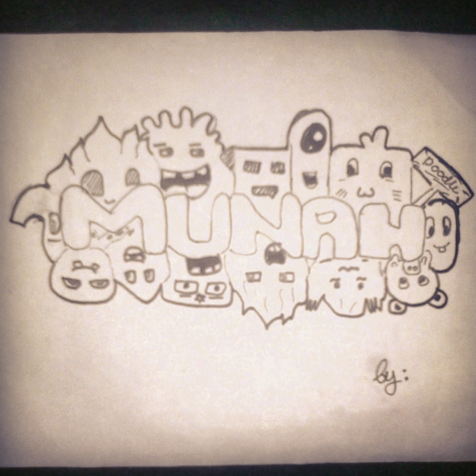 Yupies My Doodle Art Coba Coba