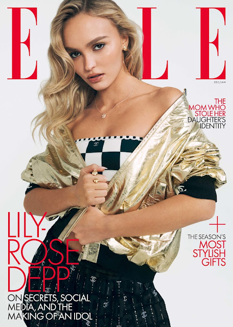 Lily-Rose Depp – Sexy Photoshoot for ELLE Magazine December 2022/January 2023