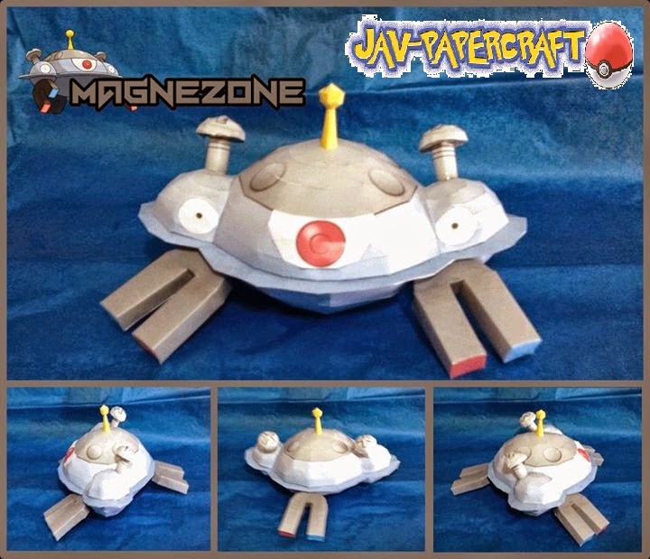 Magnezone Paper Model