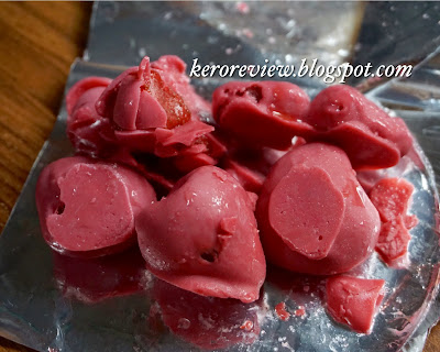 รีวิว อีซี่โก สตรอว์เบอร์รี่แช่แข็งเคลือบไวท์ช็อกโกแลตกลิ่นสตรอว์เบอร์รี่ (CR) Review frozen strawberry coated with white chocolate strawberry flavour, Ezygo Brand.