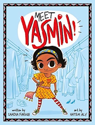 Yasmin is an energetic and lively second grader. While she gets into problems occasionally, she’s quick to find ways to solve them. It is refreshing to see a diverse, female protagonist like Yasmin who faces easily relatable problems for young readers. Meet Yasmin! is a great beginning chapter book for elementary-aged readers! #MeetYasmin! #NetGalley #PictureBook #Capstone