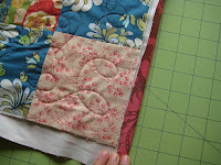 Quilt Rápida Encadernação - estofar Tutoriais e Tecido Creations - Acolchoado na Chuva