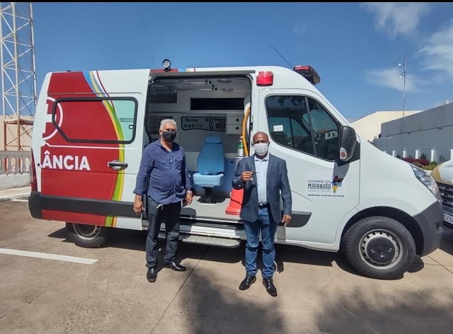 PERI MIRIM É CONTEMPLADO COM UMA AMBULÂNCIA