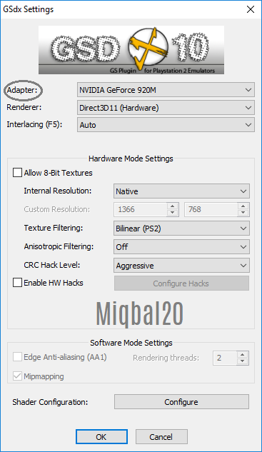 Cara Ampuh Setting PCSX2 1.4.0 di 50+ fps - Miqbal20