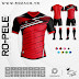 Áo Không Logo Rozaco RO-PELE Màu Đỏ