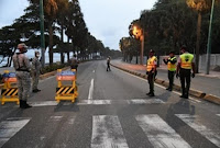 el toque de queda comienza