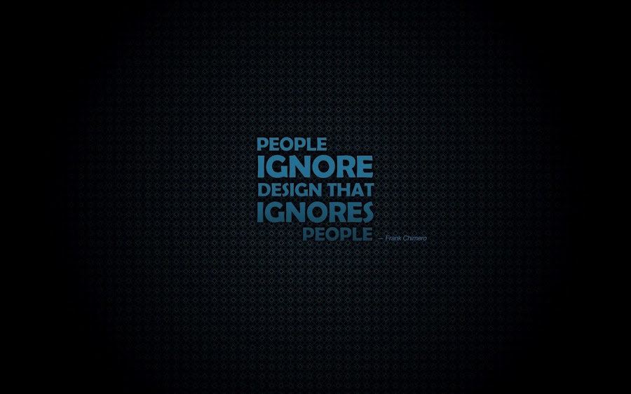 Frank Chimero – People ignore design that ignores people