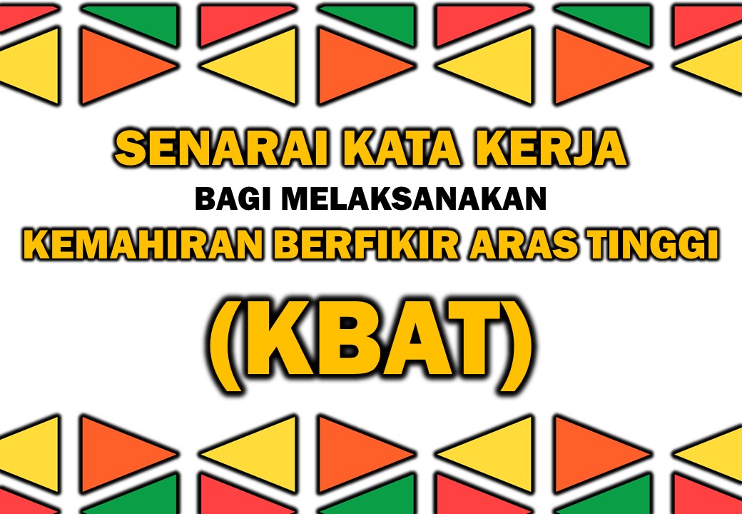 Kata Kunci Kemahiran Berfikir Aras Tinggi Kbat