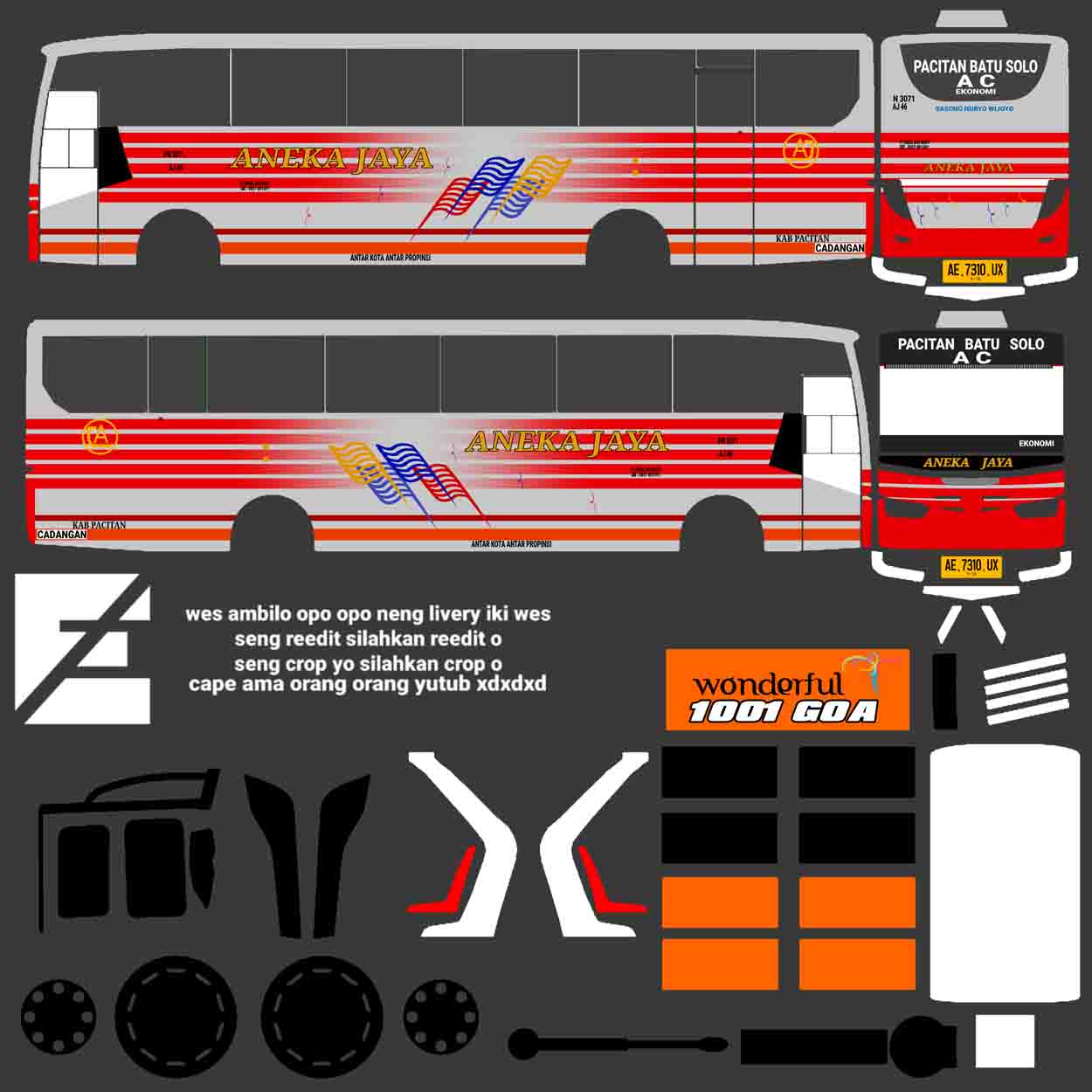 mod bus aneka jaya