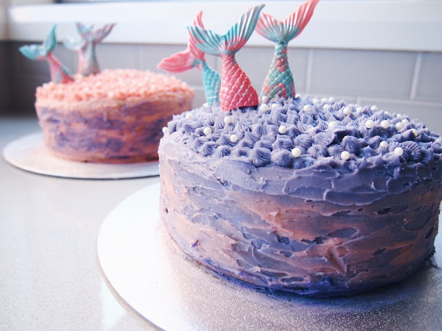 Easy Mermaid Birthday Cake