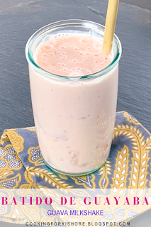 Guava Milkshake - Batido de Guayaba