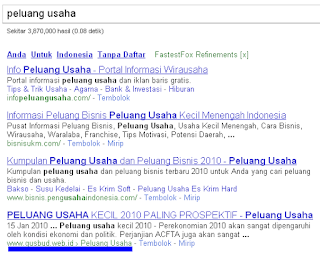 peluang usaha