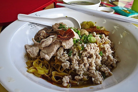 Hill Street Tai Hwa Pork Noodle, mee pok