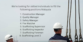  We’re looking for skilled individuals to fill the following positions Malaysia 