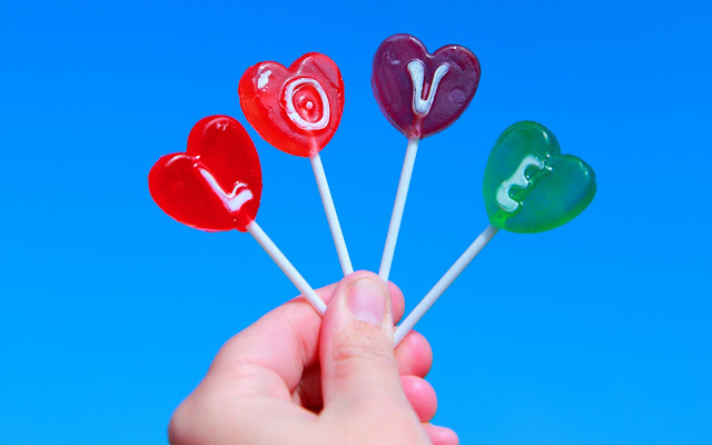 Love con Caramelos - Imágenes de Amor