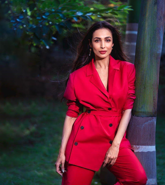 Malaika Arora in Red Outfit - Latest Photoshoot Stills