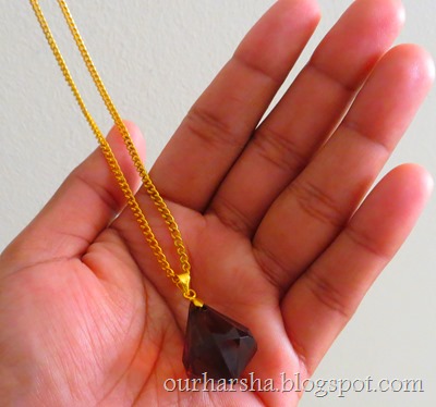 Brown Diamond Drop Pendant Necklace (8)
