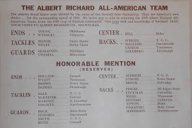 Enlargment of "All-American" team list