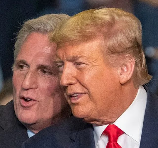 Trump and his slavish lackey, McCarthy