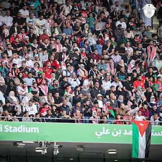 صنع حضور الجماهير الأردنية لوحة فنية جميلة خلال جميع مباريات منتخب بلادهم في البطولة.