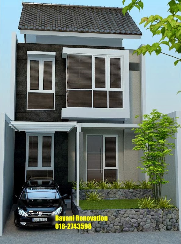 Plan Rumah Semi - D  Model Rumah 2 Lantai  Bayani Home 