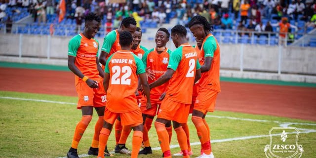 CAFCL: Zesco United beats Sonidep of Niger to face TP Mazembe of DR Congo