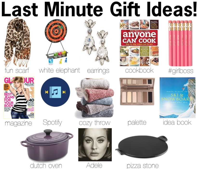 last minute gift ideas