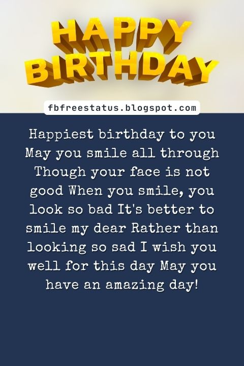 Funny Birthday Wishes