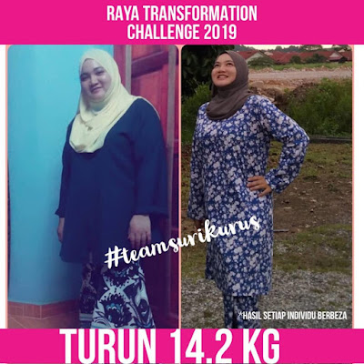 TESTIMONI KURUS DENGAN HERBALIFE TERKINI 2019 : EDISI KURUS SEBELUM RAYA