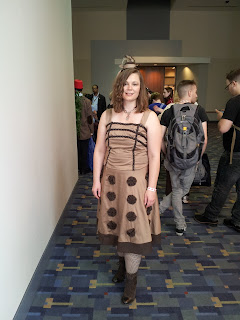 All dressed up in my Steampunk Dalek