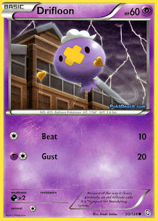 Drifloon Dragons Exalted Pokemon Card