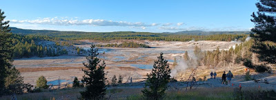 Yellowstone, Norris Geyser Basin, Porcelain Basin.