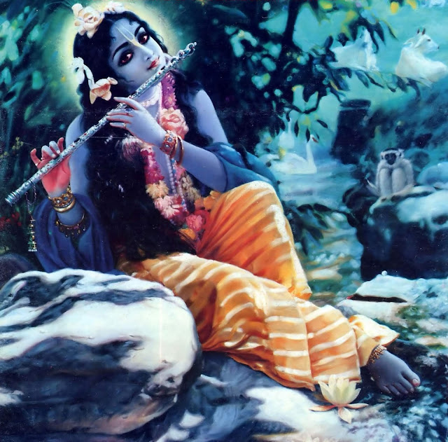 Dazzling Krishna Awaits Your Return to His Transcendental Planet