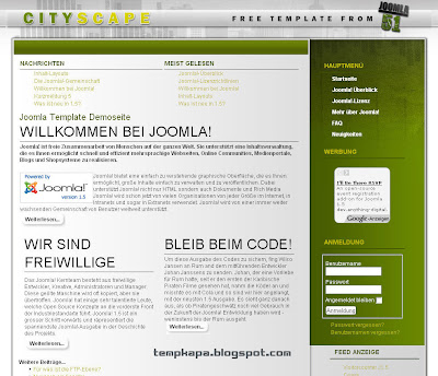 CityScape - шаблон для Joomla 1.5