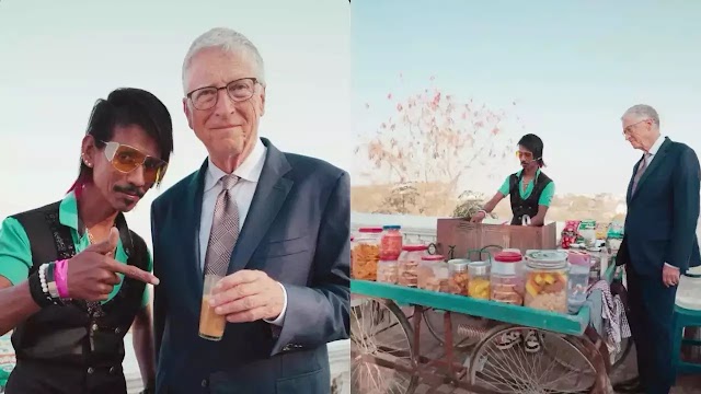 Video with Bill Gates goes viral, dreams of serving tea to PM Modi… Dolly Chaiwala becomes celebrity