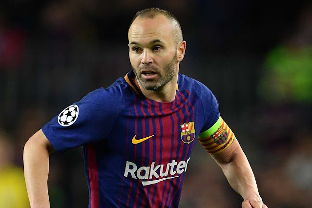 Top 12 Most Popular Soccer Players 2021-Andres Iniesta