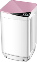 Giantex EP23936PI Full-Automatic Portable Washing Machine with Spin Dryer, image, review features & specifications compared with other Giantex compact portable washing machines