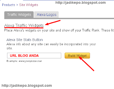 widget alexa rank untuk blogger
