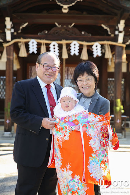 新日吉神宮のお宮参り出張撮影