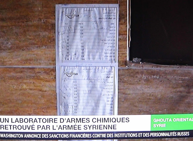 syrie, al qaeda, daech, isis, arme, chimique, chemical, weapon, damas, ghouta, rebel, propagande, désinformation, macron, trump, poutine, assad, djihad, jihad