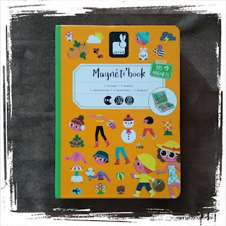 Magnéti'book -  Editions Janod - Très bon jeu pour enfant avec des éléments magnétiques pour reconstituer des scènes sur les saisons