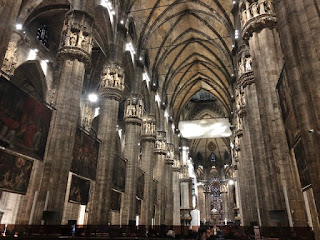 Inside Milan Duomo