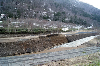 朝里峠 旧道