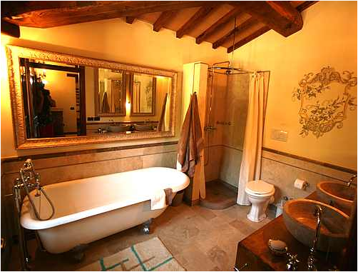 Tuscan Bathroom Design