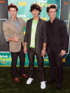 Joans Brothers Joe Jonas, Nick Jonas, Kevin Jonas